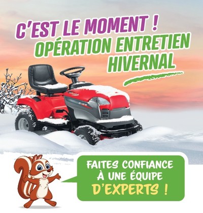 FORFAITS MOTOCULTURE ENTRETIEN HIVERNAL