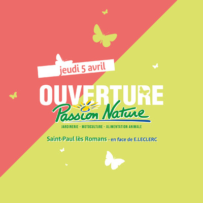 Jeudi 5 avril : Ouverture Passion Nature St Paul lès Romans 
